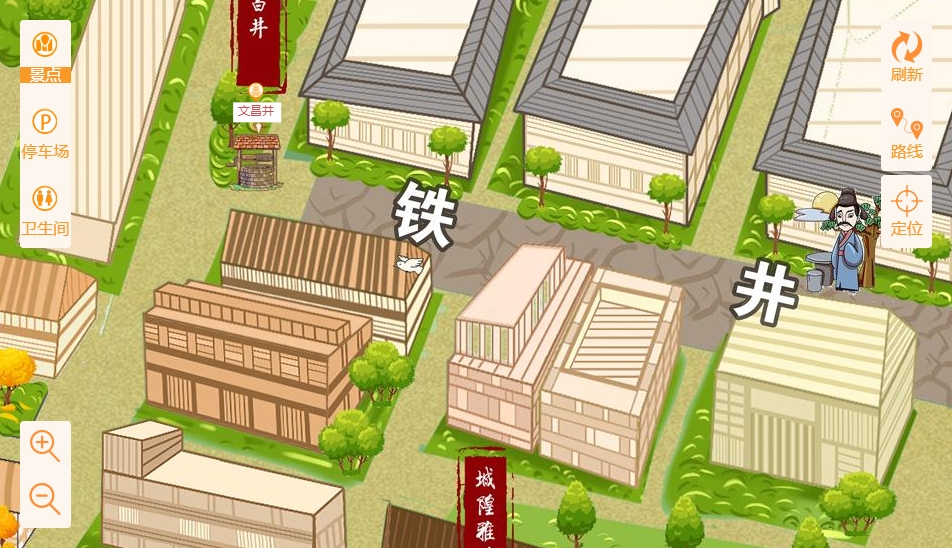 蛟河智慧景区：手绘地图与语音导览的完美融合